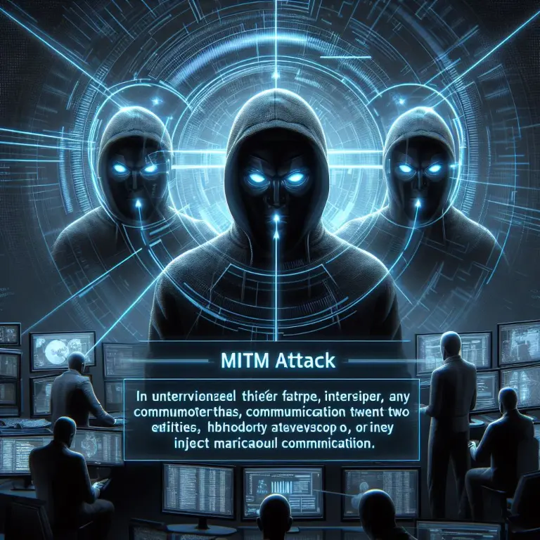 mitm-man-in-the-middle cyberattack